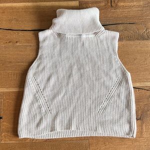 French Connection cropped sweater tank